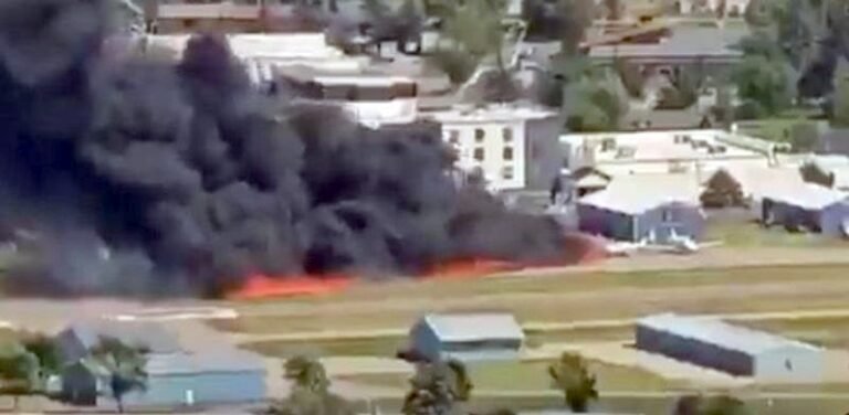 ਅਮਰੀਕੀ ’ਚ ਛੋਟਾ ਜਹਾਜ਼ ਪਾਰਕ ਕੀਤੇ ਜਹਾਜ਼ ਨਾਲ ਟਕਰਾਇਆ