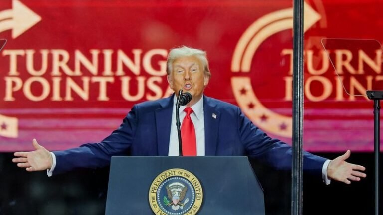 ਚਾਰਲੀ ਕਿਰਕ ‘ਮਹਾਨ ਅਮਰੀਕੀ ਨਾਇਕ ਤੇ ਸ਼ਹੀਦ’: ਟਰੰਪ