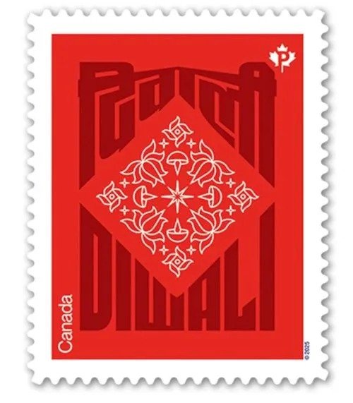 Canada Post Issues New Diwali-Themed Stamp Celebrating Cultural Diversity